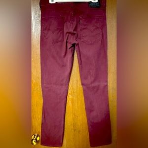 Levi’s 511 34W 36L Burgundy PC9-8451-0048
